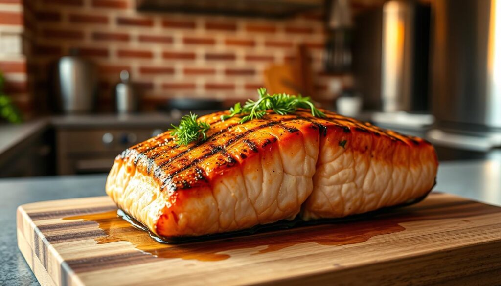 grilled king salmon grilled king salmon